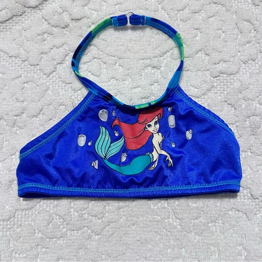 Disney Store | Swim Set | Little Mermaid Bikini Top & Swim Shorts